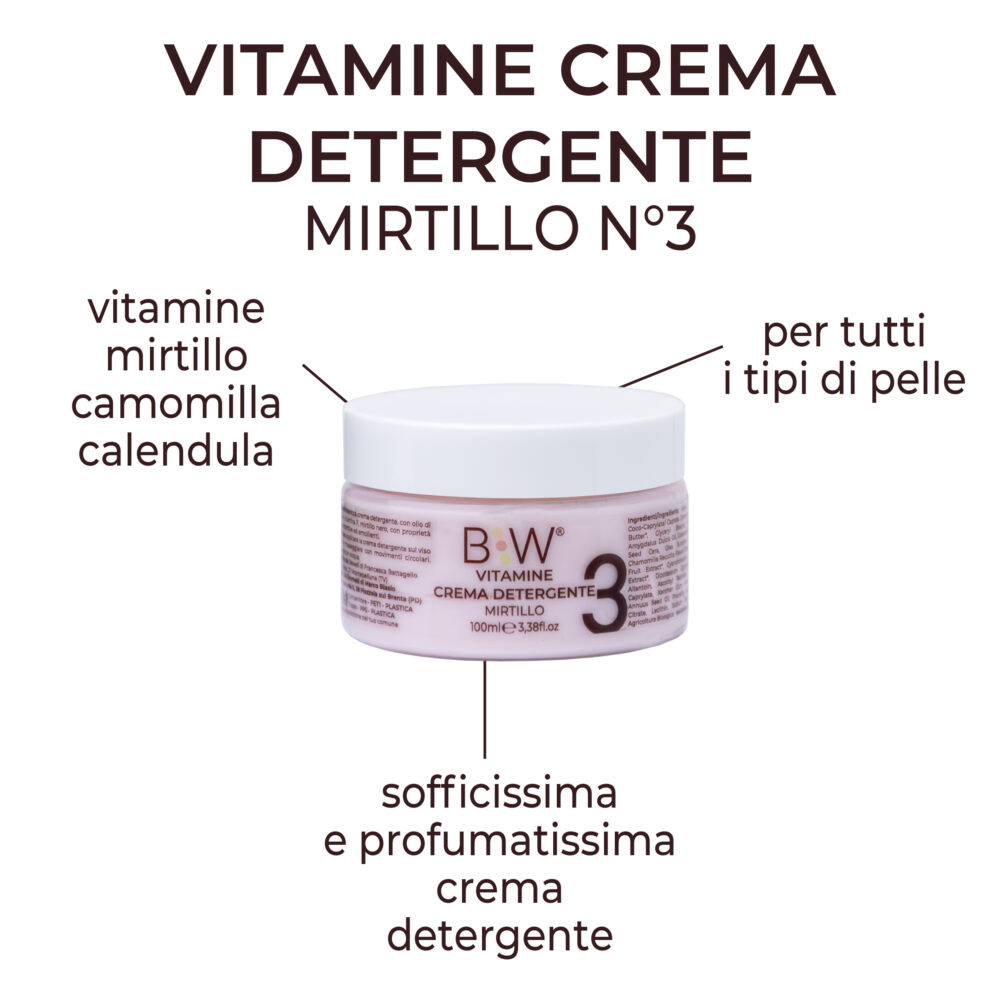 Vitamine Crema Detergente 100ml- N°3
