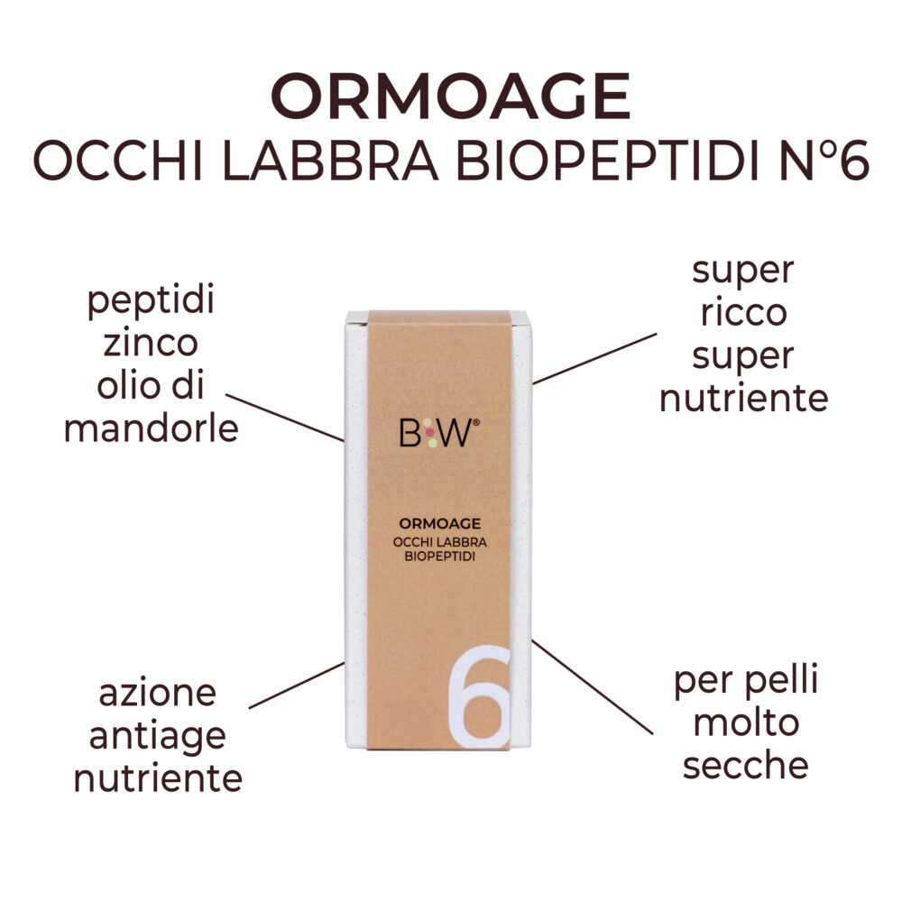 Ormoage Occhi Labbra Biopeptidi 15ml- N°6