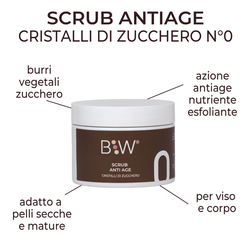 Home 1 Scrub Antiage Cristalli di Zucchero N°0